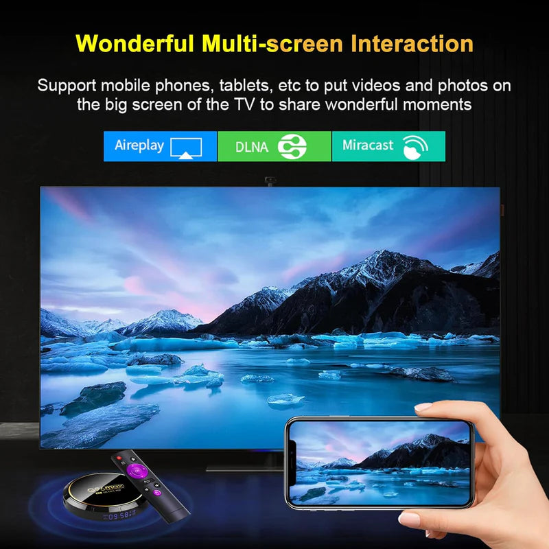 G96 Max Android 13 TV Box ©️