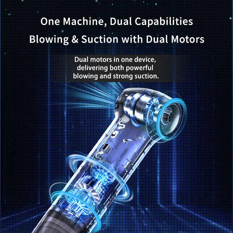 2-in-1 Cordless Vacuum Duster