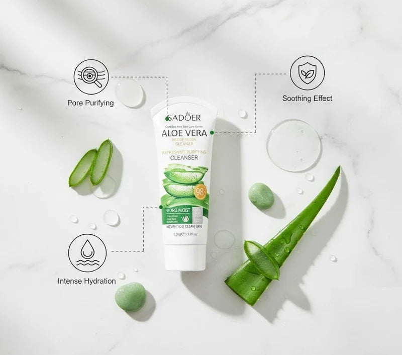 SADOER - Aloe Vera Refreshing Purifying Cleanser