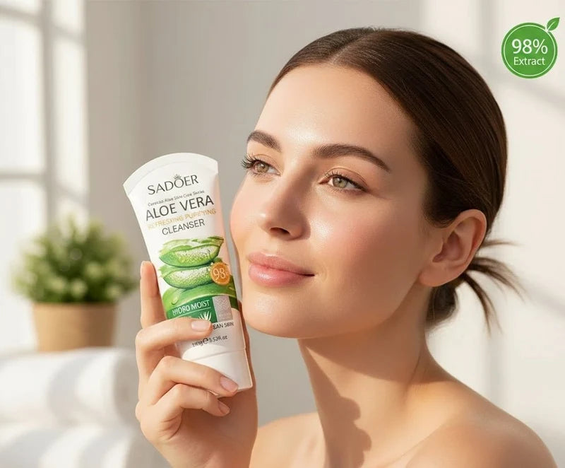 SADOER - Aloe Vera Refreshing Purifying Cleanser